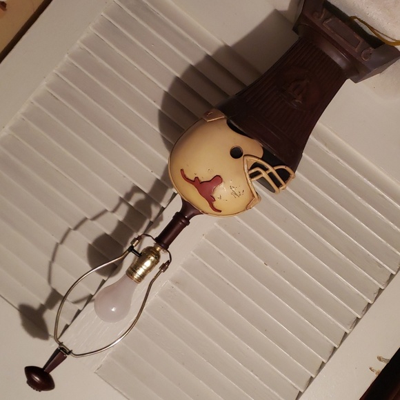 Ceramic Texas Longhorn Lamp - Picture 6 of 10